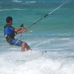 kitesurfing